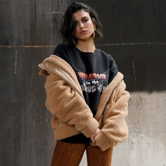 Brunette the Label "Welcome To The Babes Club" 1981 Vintage Step Sister Crew - Picture 5 of 6